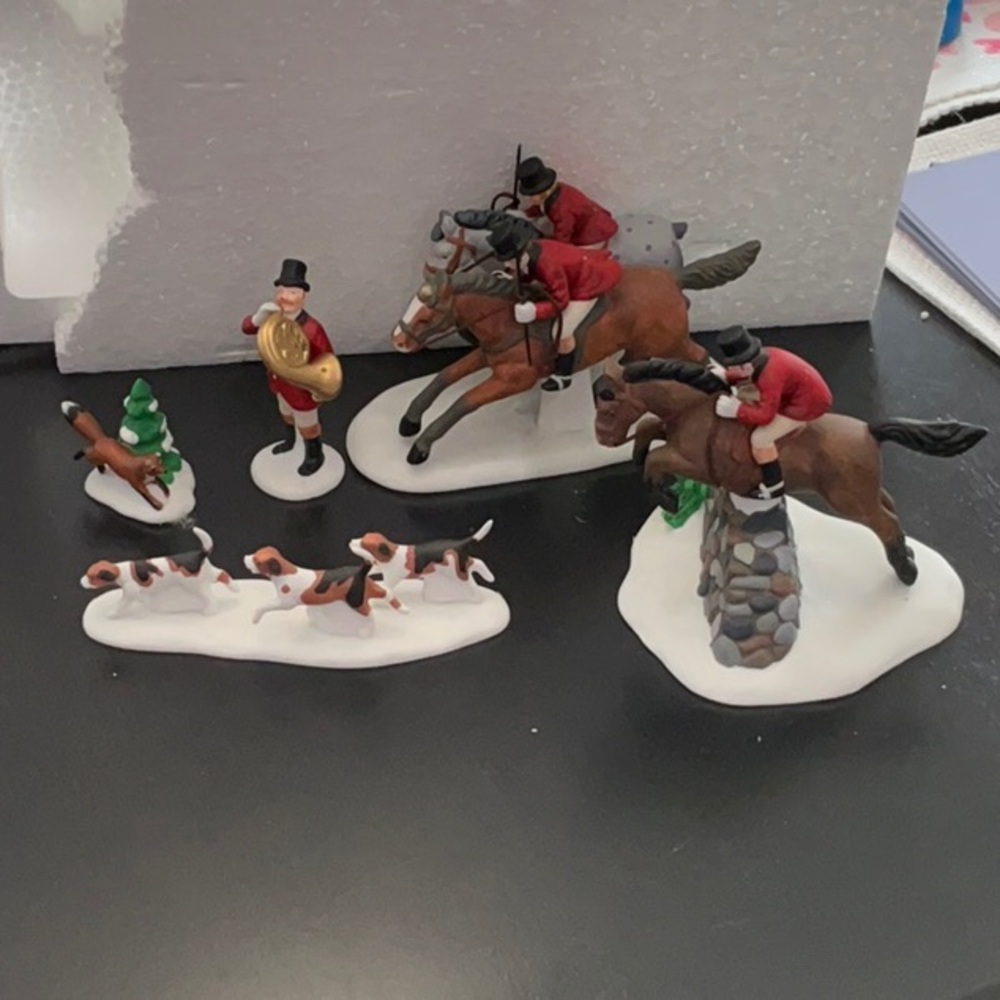 Department 56, Tallyho, set of 5
